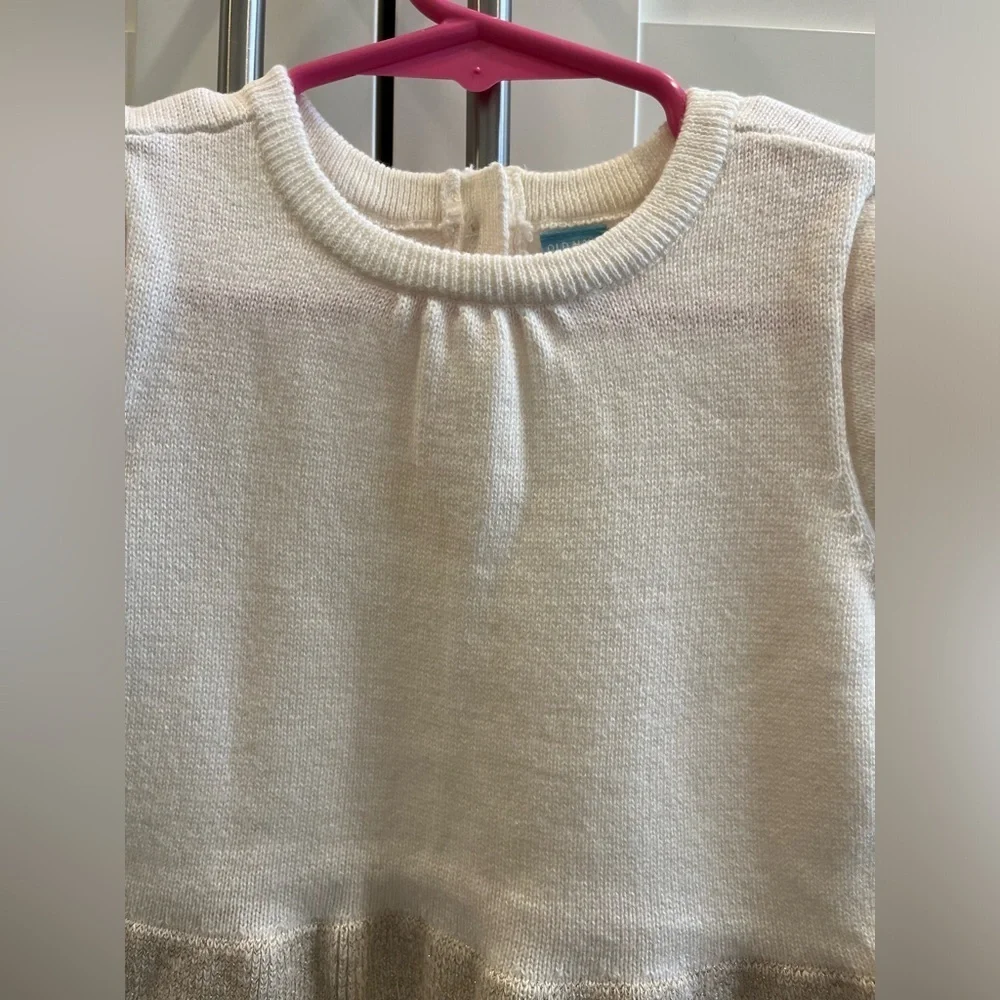 Baby holiday sweater dress 6-12 months, NWT